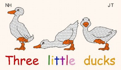 3 ducks