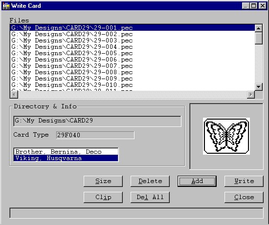 Write Dialog